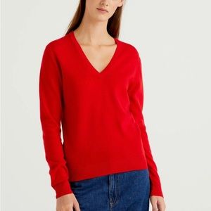 Red Loft Sweater
